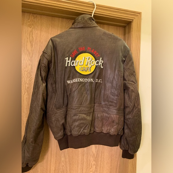 Hard Rock Cafe Jackets & Coats Vintage Mens Medium Hard Rock Cafe